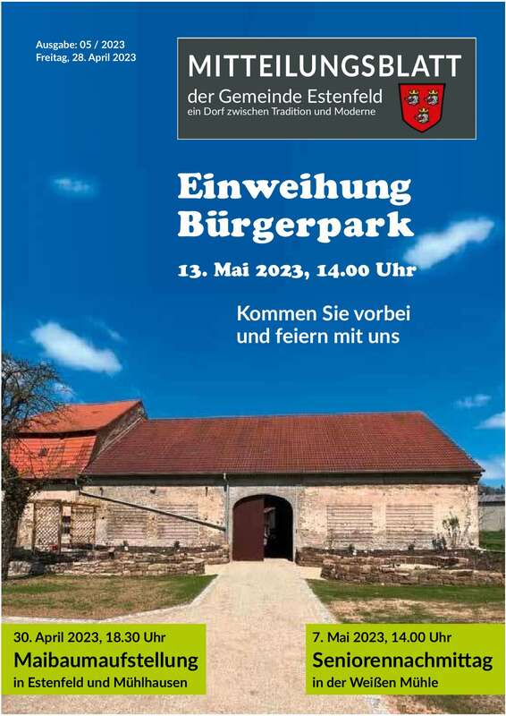 Mitteilungsblatt Estenfeld